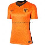 Nuevo Camiseta Mujer Países Bajos 1ª Equipación Euro 2020 Baratas
