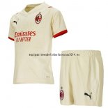 Nuevo Camisetas AC Milan 2ª Liga Niños 21/22 Baratas