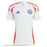 Nuevo Tailandia 2ª Camiseta Chile 2024 Blanco Baratas Nuevo Tailandia 2ª Camiseta Chile 2024 Blanco Baratas