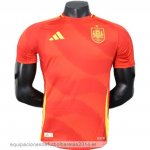 Nuevo 1ª Jugadores Camiseta Espana 2024 Rojo Baratas Nuevo 1ª Jugadores Camiseta Espana 2024 Rojo Baratas