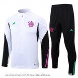 Nuevo Conjunto Completo Sudadera Entrenamiento Niños Bayern Munich 23/24 Blanco Negro Purpura Baratas Nuevo Conjunto Completo Sudadera Entrenamiento Niños Bayern Munich 23/24 Blanco Negro Purpura Baratas