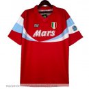 Nuevo 3ª Camiseta Napoli Retro 1990 1991 Rojo Baratas Nuevo 3ª Camiseta Napoli Retro 1990 1991 Rojo Baratas