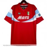 Nuevo 3ª Camiseta Napoli Retro 1990 1991 Rojo Baratas Nuevo 3ª Camiseta Napoli Retro 1990 1991 Rojo Baratas