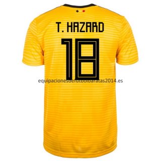 Nuevo Camisetas Belgica 2ª Liga Equipación 2018 T.Hazard Baratas
