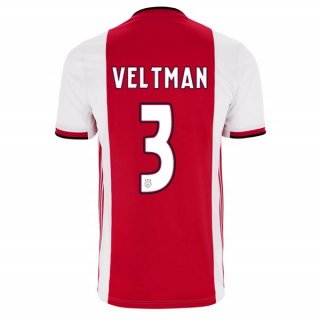 Nuevo Camisetas Ajax 1ª Liga 19/20 Veltman Baratas