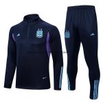 Nuevo Chandal Argentina 2022 Azul Marino Baratas