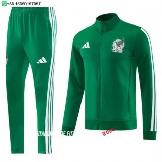 Nuevo Conjunto Completo Ropa Deportiva Con Cremallera Larga México 2026 Verde Baratas