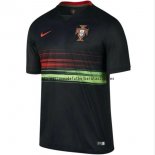 Nuevo 2ª Camiseta Portugal Retro 2015 2016 Negro Baratas