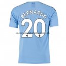 Nuevo Camisetas Manchester City 1ª Liga 19/20 Bernardo Baratas