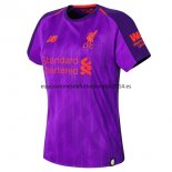 Nuevo Camisetas Mujer Liverpool 2ª Liga 18/19 Baratas