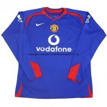 Nuevo Camiseta 2ª Liga Manga Larga Manchester United Retro 2005/2006 Baratas Nuevo Camiseta 2ª Liga Manga Larga Manchester United Retro 2005/2006 Baratas