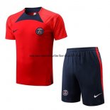 Nuevo Entrenamiento Conjunto Completo Paris Saint Germain 2022 2023 Rojo I Azul Baratas