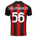 Nuevo Camiseta AC Milan 1ª Liga 20/21 Saelemaekers Baratas