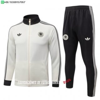 Nuevo Conjunto Completo Ropa Deportiva Con Cremallera Larga Alemania 2026 Amarillo Negro Baratas