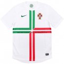 Nuevo 2ª Camiseta Portugal Retro 2012 Blanco Baratas