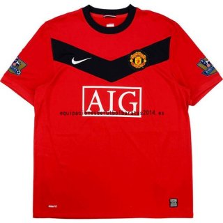 Nuevo Camiseta Manchester United Retro 1ª Liga 2009/2010 Baratas