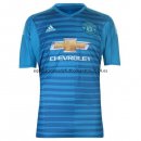 Nuevo Camisetas Portero Manchester United Azul Liga 18/19 Baratas