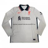 Nuevo Camiseta Manga Larga Liverpool 2ª Liga 21/22 Baratas