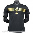 Nuevo Especial Jugadores Camiseta Argentina 2024 Negro Amarillo Baratas Nuevo Especial Jugadores Camiseta Argentina 2024 Negro Amarillo Baratas