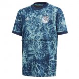 Nuevo Pre match Camiseta Argentina 2020 Azul Baratas