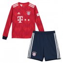 Nuevo Camisetas Manga Larga Ninos Bayern Munich 1ª Liga 18/19 Baratas