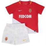 Nuevo Camisetas Ninos AS Monaco 1ª Liga Europa 17/18 Baratas