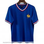 Nuevo 1ª Camiseta Francia Retro 1971 Azul Baratas Nuevo 1ª Camiseta Francia Retro 1971 Azul Baratas