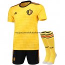 Nuevo Camisetas (Pantalones+Calcetines) Belgica 2ª Liga 2018 Baratas