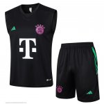 Nuevo Entrenamiento Sin Mangas Conjunto Completo Bayern Munich 23/24 Negro Baratas Nuevo Entrenamiento Sin Mangas Conjunto Completo Bayern Munich 23/24 Negro Baratas