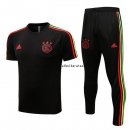 Nuevo Entrenamiento Conjunto Completo Ajax 22/23 Negro Rojo Baratas