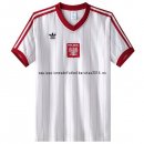 Nuevo 1ª Camiseta Polonia Retro 1982 Blanco Baratas