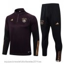 Nuevo Conjunto Completo Sudadera Entrenamiento Niños Alemania 2022 Borgona Negro Baratas Nuevo Conjunto Completo Sudadera Entrenamiento Niños Alemania 2022 Borgona Negro Baratas