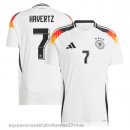 Nuevo NO.7 Havertz Tailandia 1ª Camiseta Alemania 2024 Blanco Baratas Nuevo NO.7 Havertz Tailandia 1ª Camiseta Alemania 2024 Blanco Baratas