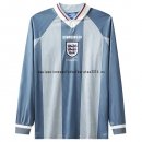 Nuevo 2ª Camiseta Manga Larga Inglaterra Retro 1996 Azul Baratas