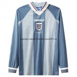Nuevo 2ª Camiseta Manga Larga Inglaterra Retro 1996 Azul Baratas