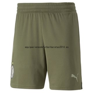 Nuevo 3ª Pantalones AC Milan 2022 2023 Verde Baratas