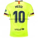 Nuevo Camisetas FC Barcelona 2ª Liga 18/19 Messi Baratas