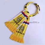 Bufanda Futbol Australia Tejidas Amarillo