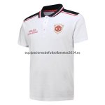 Nuevo Camisetas POLO Manchester United Blanco Liga 20th Baratas