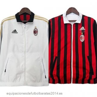 Nuevo Rompevientos AC Milan 24/25 Blanco Rojo Baratas