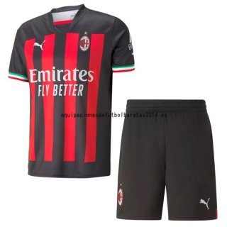 Nuevo 1ª Conjunto De Niños AC Milan 22/23 Baratas