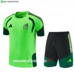 Nuevo Entrenamiento Conjunto Completo México 2026 Verde Baratas Nuevo Entrenamiento Conjunto Completo México 2026 Verde Baratas