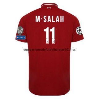 Nuevo Camisetas Liverpool 1ª Liga 18/19 M.Salah Baratas