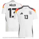 Nuevo NO.13 Müller Tailandia 1ª Camiseta Alemania 2024 Blanco Baratas Nuevo NO.13 Müller Tailandia 1ª Camiseta Alemania 2024 Blanco Baratas