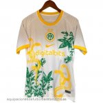 Nuevo Tailandia Especial Camiseta Inter Milan 24/25 Blanco Amarillo Baratas Nuevo Tailandia Especial Camiseta Inter Milan 24/25 Blanco Amarillo Baratas