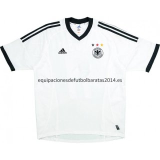 Nuevo Camisetas Alemania 1ª Equipación Retro 2002 Baratas