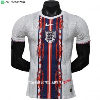 Nuevo Especial Jugadores Camiseta Inglaterra 2026 Blanco Rojo Baratas