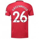 Nuevo Camiseta Manchester United 1ª Liga 19/20 Greenwood Baratas