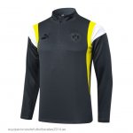 Nuevo Sudadera Entrenamiento Borussia Dortmund 23/24 Gris Amarillo Baratas Nuevo Sudadera Entrenamiento Borussia Dortmund 23/24 Gris Amarillo Baratas