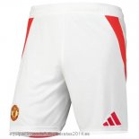 Nuevo 1ª Pantalones Manchester United 24/25 Blanco Baratas Nuevo 1ª Pantalones Manchester United 24/25 Blanco Baratas